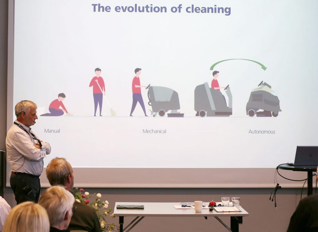 Die Evolution der Reinigung dargestellt mit Grafik